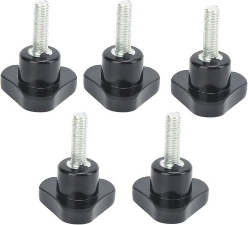 ZJchao Knob Screws, Vise Handle Knob 5Pcs Screw/Fastener Lathe Hand Grip Twist Nut Screw Locking Handle Hardware (M6*32 * 20) in Saudi Arabia
