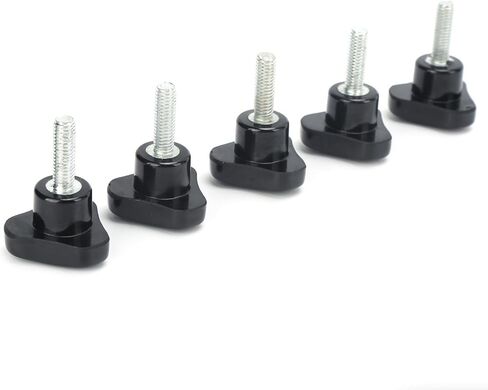 ZJchao Knob Screws, Vise Handle Knob 5Pcs Screw/Fastener Lathe Hand Grip Twist Nut Screw Locking Handle Hardware (M6*32 * 20) in Saudi Arabia