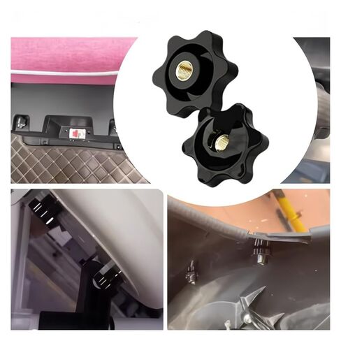 Plum Blossom Handle Nuts 20 Pcs M6 Star Knob Durable for Industrial Machinery in Saudi Arabia