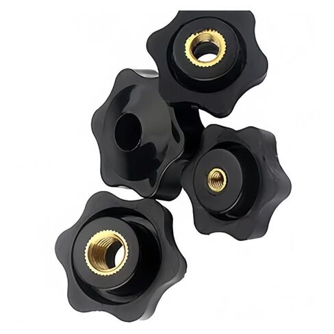 Plum Blossom Handle Nuts 20 Pcs M6 Star Knob Durable for Industrial Machinery in Saudi Arabia