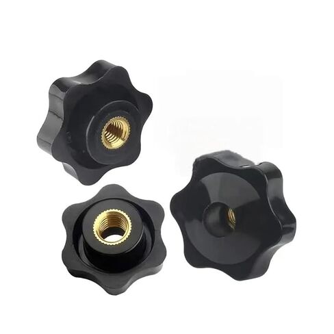 Plum Blossom Handle Nuts 20 Pcs M6 Star Knob Durable for Industrial Machinery in Saudi Arabia
