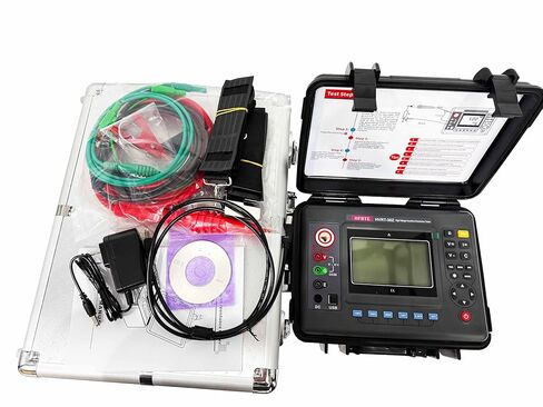 High Voltage Digital Insulation Tester HV Insulation Resistance Meter Megohmmeter for 10TΩ Insulation Resistance,5KV Voltage,6mA DC Current,50uF Capacitance Test with USB Interface Touch Screen in Saudi Arabia