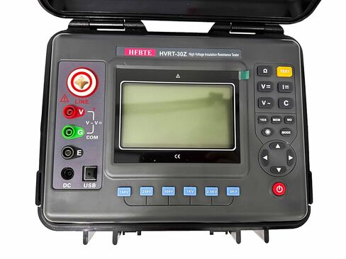 مقياس مقاومة العزل عالي الجهد Megohmmeter مع واجهة USB الجهد المقنن 100 فولت 250 فولت 500 فولت 1000 فولت 2500 فولت 5000 فولت مقاومة العزل 0.01MΩ-10TΩ القرار 0.01MΩ تيار مستمر 0.1nA-6mA in Saudi Arabia