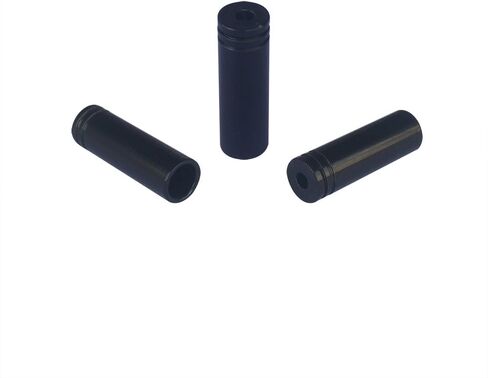 10 PCs 5mm Black Alloy Road Mountain Bicycle Bike Brake Cable Tips Caps End Crimp +10 x Silver Cable Tips Caps +10 x 4mm Shift Derailleur Cable Tips End +10 x Cable End Crimps Total 40 pcs in Saudi Arabia