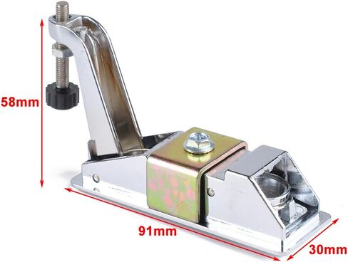 Cnthan7 دراجة نارية عالمية كروم ضغط مزلاج قفل قابل للتعديل رافعة يدوية تعمل دافق رافعة المساعدون لخزانات صندوق الأدوات مقطورة RV البحرية حقائب المزالج in Kuwait