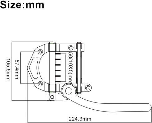 Electric Guitar Tremolo Bridge Tailpiece With Low Friction Roller Bearing And Arm Suitable For Solid Body Guitars Guitar Bridge Assembly in Saudi Arabia