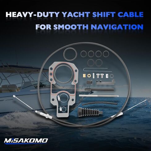 مجموعة كابل التحول السفلي 815471T1 المتوافقة مع محركات Mercury MerCruiser Bravo Stern، استبدال # 815471T1 865437A02 in Saudi Arabia