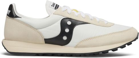Saucony Unisex Trainer 80 Sneaker, White/Black, 8 US Women in Kuwait