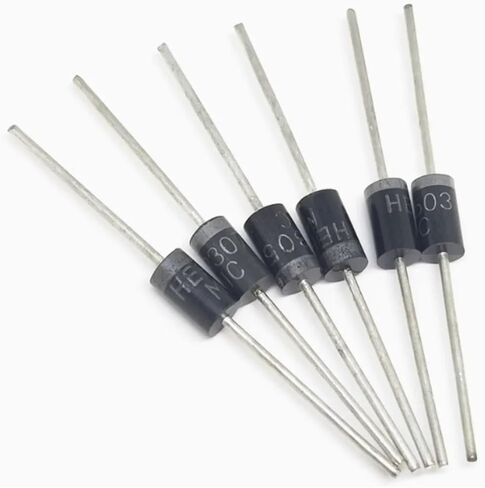 الانتعاش السريع المعدل ديود HER104 HER107 108 HER203 205 HER303 308 DO-27/DO-41 1A 1000V 20/50 قطعة (HER205 50 قطعة) in Saudi Arabia