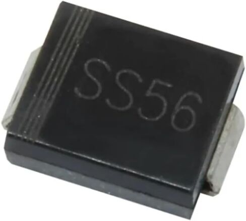 SR560 SS56 (SK56) 5A 60V صمام ثنائي مقوم DO-214AB 20 قطعة in Kuwait