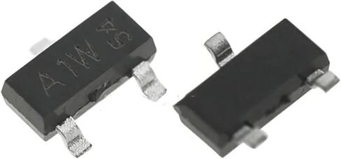 BAW56 BAV70 BAV99 A1 A4 A7 A1W A4W A7W SMD التبديل ديود SOT-23 الترانزستور 100 قطعة (BAV70) in Saudi Arabia