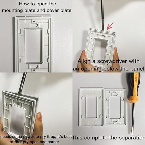 RAYZEEK 2 Pack PIR Motion Sensor Light Switch,Occupancy Sensor Switch | 5Amp | Sigle-Pole | No Neutral Required, Operable Without Ground Wire,PC Fireproof,UL Listed in Saudi Arabia