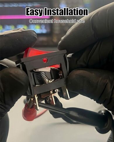 RK1-15 مفتاح هزاز مناسب لسخانات Sok-en والتطبيقات الكهربائية المنزلية 3-Pin 2-Position 16A 125/250VAC T100/55، قطعتان in Kuwait