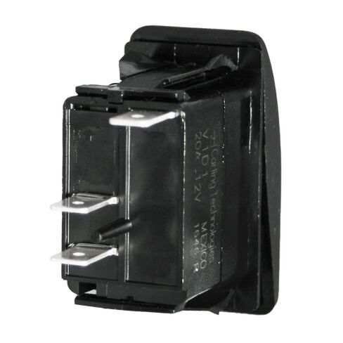 Carling Rocker Switch - Illuminated Red - V1D1, SPST, 3 terminals, Sealed, Waterproof, dusproof (Red) in Saudi Arabia