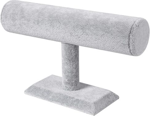 Polmart W3-BL Detachable 3-Tier/Triple Bar Jewelry Display, Black Velvet in Kuwait