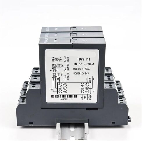 1pcs 4 20ma Signal Isolator DC Current Transmitter 4-20mA Signal conditioners 12-28Vdc(4-20MA Out_0-10V in_1 in 2 Out) in Saudi Arabia