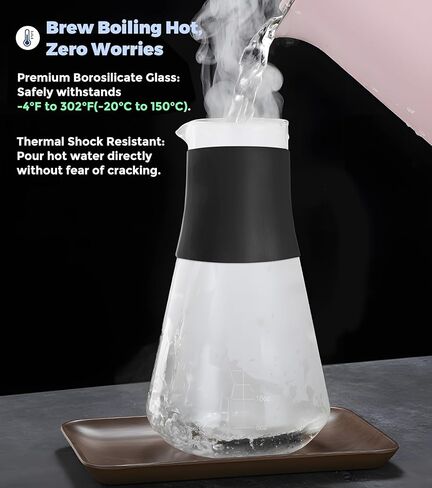 ماكينة صنع القهوة المثلجة مع مرشحات معدنية من السيليكون مانعة للانزلاق سعة 1600 مل in Kuwait