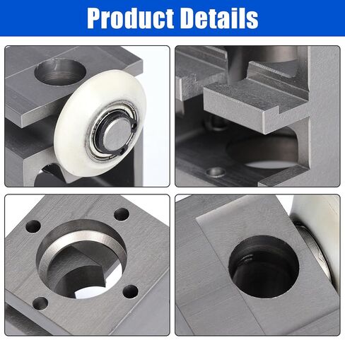 379060 Standard Bearing Block Kit for RV Schwintek/Lippert in-Wall Slide-Outs - Upper Lower Aluminum Blocks with V-Roller Rivets (Standard ! Not Inverted) in Saudi Arabia