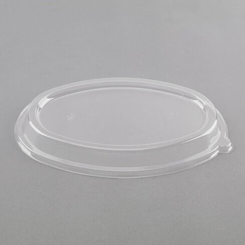 Karat FP-KDL1065-PET PET Dome lid for 28oz Bagasse Burrito Bowl, Bowl Lids, Transparent Design - Case of 300 in Saudi Arabia