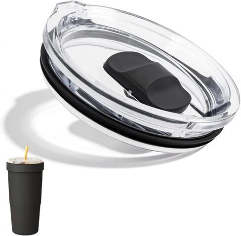 Replacement Lids Compatible with Frost Buddy Togo Buddy, 30oz Tumbler Lid Fit for Frost Buddy Tumbler, Spill Proof To Go Buddy Lids Covers with Magnetic Slider Switch for Travel Workouts & Outdoor in Kuwait