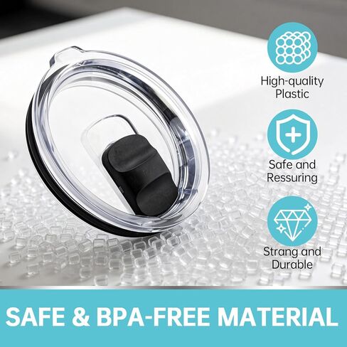 Replacement Lids Compatible with Frost Buddy Togo Buddy, 30oz Tumbler Lid Fit for Frost Buddy Tumbler, Spill Proof To Go Buddy Lids Covers with Magnetic Slider Switch for Travel Workouts & Outdoor in Kuwait