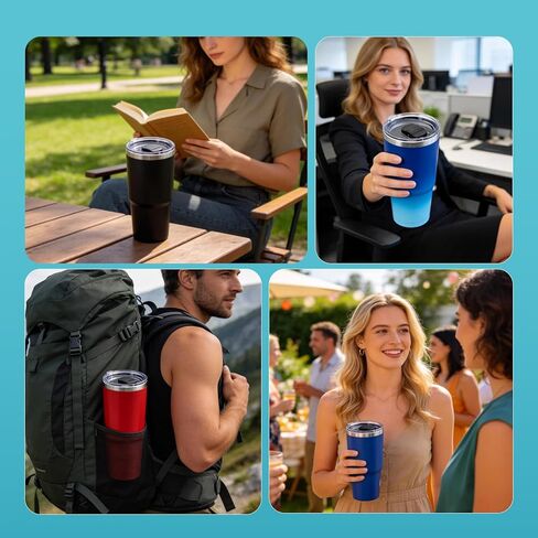 Replacement Lids Compatible with Frost Buddy Togo Buddy, 30oz Tumbler Lid Fit for Frost Buddy Tumbler, Spill Proof To Go Buddy Lids Covers with Magnetic Slider Switch for Travel Workouts & Outdoor in Kuwait