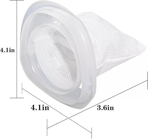 4 قطع استبدال فلتر مكنسة كهربائية HNVCF10 للمكنسة اليدوية بلاك اند ديكر دستبوستر HNVC115، HNVC215، سلسلة HNVC220، HNVC215B10، HNVC215B12، HNVC215BW52، HNVC215B12AEV، (HNVCF10) قابلة للغسل in Kuwait