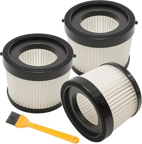 EATAKWARD 3 Pcs HEPA Vacuum Filters Relacement for 20V Cordless Handheld Vacuum, Washable Replacement for DCV501HB DCV5011H - Compatible with Makita, CAMXTOOL，KXX, TengXcel in Saudi Arabia