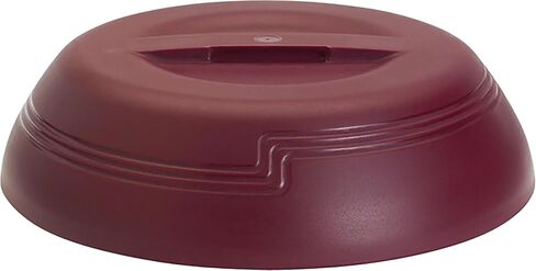 Cambro Bundle: 10 1/4" Low Profile Insulated Dome Plate Cover (MDSLD9487) Cranberry & 9-9/16 Thermal Pellet Underliner (MDSL9487) Cranberry in Saudi Arabia