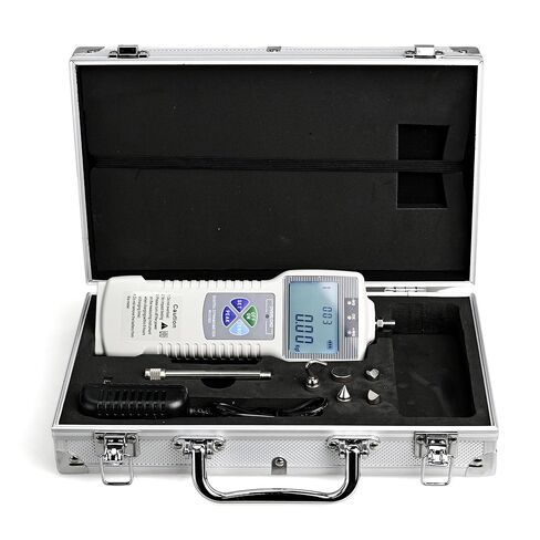 ZP-500N Digital Force Gauge Push Pull Gauge with Data Output Function (no RS232 Cable) 500N 50kgf 110lbf High Precision for Tension Compression Destructive Tests, Backlit LCD Display, Rechargeable in Saudi Arabia