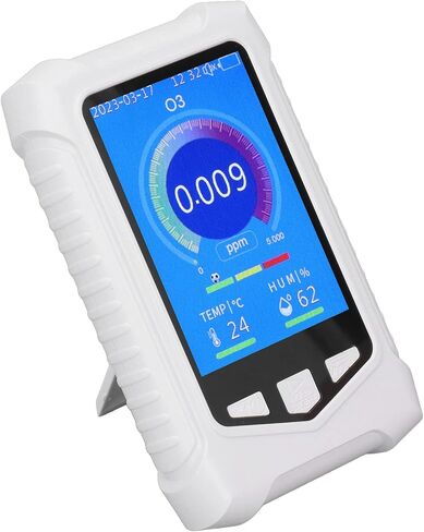 Air Detector, Handheld Colorful Ozone Meter Detector with USB Charging and Sensitive Sensors for Air Quality Testing, Indoor Air Quality Meters in Saudi Arabia