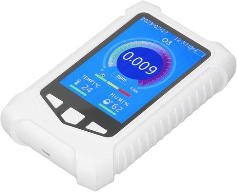 Air Detector, Handheld Colorful Ozone Meter Detector with USB Charging and Sensitive Sensors for Air Quality Testing, Indoor Air Quality Meters in Saudi Arabia