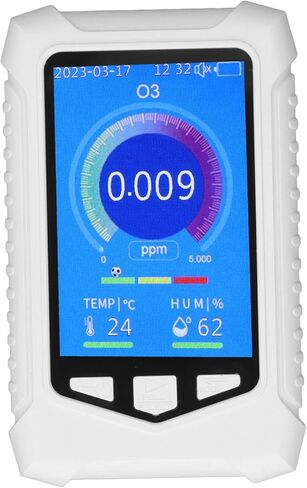 Air Detector, Handheld Colorful Ozone Meter Detector with USB Charging and Sensitive Sensors for Air Quality Testing, Indoor Air Quality Meters in Saudi Arabia