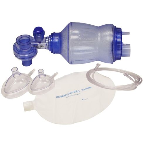 CPR Training Bag Valve Mask (BVM) INFANT in Mesh Bag, BVM-3021-001 in Kuwait
