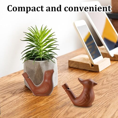 CZFSWT 4Pcs Bird Water Whistle, Bird Party Whistle, Whistle Party Favors Suitable for Outdoor Team Signals and Party Activities in Saudi Arabia
