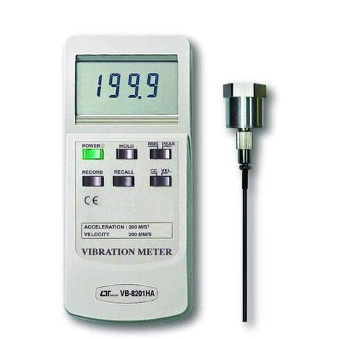 Digital Vibration Meter Mechanical Vibration Meter for Industrial Use Handheld Vibration Analyzer Portable Vibration Meter for Equipment Diagnostics Model: VB-8201HA in Kuwait