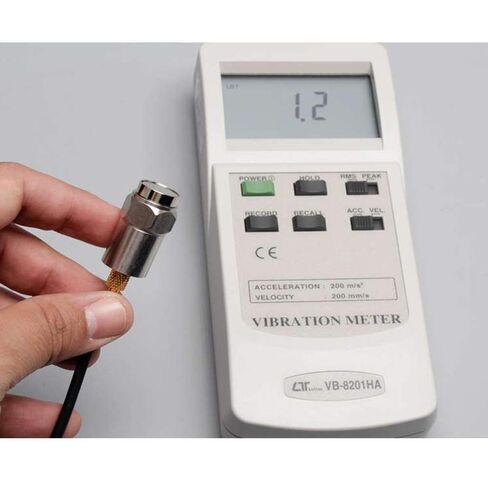 Digital Vibration Meter Mechanical Vibration Meter for Industrial Use Handheld Vibration Analyzer Portable Vibration Meter for Equipment Diagnostics Model: VB-8201HA in Kuwait