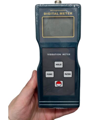 Vibration Meter Handheld Vibration Analyzers with Velocity 0.01to 199.9 mm/s Acceleration 0.1 to 199.9m/s² Piezoelectric Transducer Sensor Accuracy 5% of Reading+2 Digits in Saudi Arabia