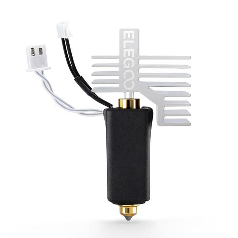 ELEGOO 0.4mm Extruder Hotend Kit for Centauri Carbon, Assembly Brass Hardened Steel Nozzle Hotend ELEGOO Official 3D Printer Accessories in Saudi Arabia