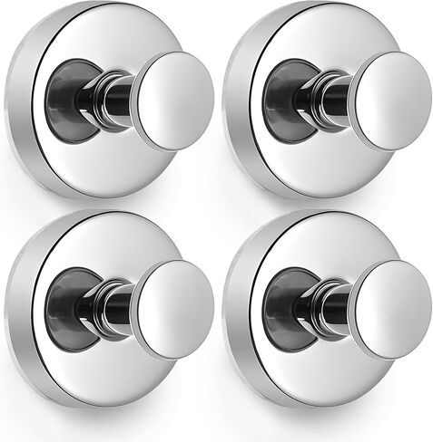 Shower Suction Cup Hooks, Strong Suction Power, Towel Hooks for Shower Door, Bathroom, Kitchen, Mirrors, Tiles, Holds up to 11 lbs, Ideal for Towels, Bath Robes, Coats (Champagne Bronze Style A) in Kuwait
