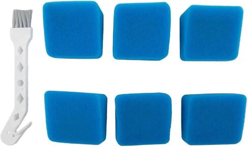 مرشحات قابلة لإعادة الاستخدام متوافقة مع المكنسة الكهربائية JONR ED12 Pro تعمل على تحسين عملية التنظيف بالمكنسة الكهربائية مع سهولة الصيانة in Kuwait