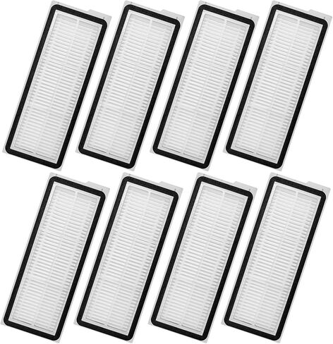 Eagles 8PCS Replacement Filter Compatible with Roborock QV 35A, QV 35S, Qrevo S, Qrevo Pro, Qrevo MaxV, Qrevo Plus, Qrevo Edge, Qrevo Curv Robot Vacuum Cleaner in Saudi Arabia