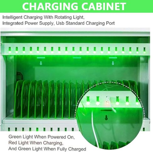 Rechargeable Mobile Phone Charging Cabinet, Portable Mobile Phone Storage Box, Aluminum Alloy Mobile Phone Cabinet, Mobile Phone Safe for Company Conference Room,50Slots in Saudi Arabia