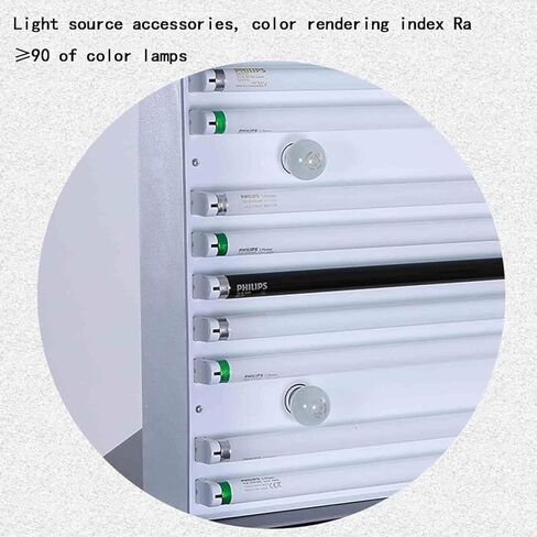 Color Matching Cabinet with 5 Light Sources, Textile Printing Color Assessment Box, Professional Light Booth for Accurate Color Evaluation, Ideal for Labs and Quality Control in Saudi Arabia