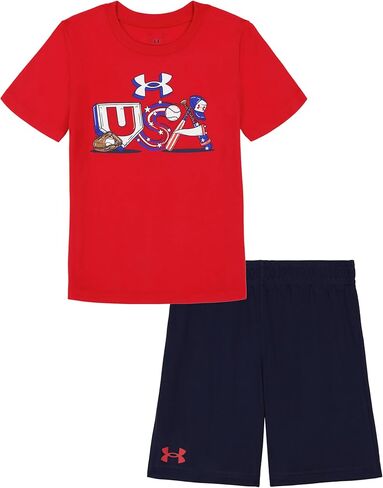 Under Armour UA USA BASEBALL SET, RED USA BASEBALL, 6 in Saudi Arabia
