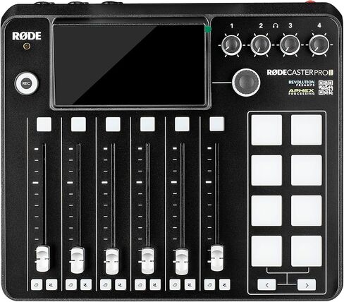 RODE RODECaster Pro II + 64GB Micro SD Memory Card + Cable Ties + 10 Foot XLR + More in Saudi Arabia