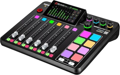 RODE RODECaster Pro II + 64GB Micro SD Memory Card + Cable Ties + 10 Foot XLR + More in Saudi Arabia