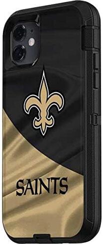 Skinit Decal Skin Compatible with OtterBox Defender iPhone 11 Case - Officially Licensed NFL New Orleans Saints Design in Saudi Arabia