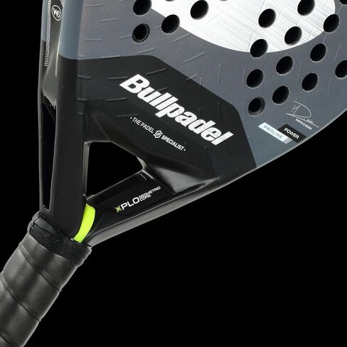 BULLPADEL Padel Racket XPLO Comfort 2026 | Explosive Pala Padel for Superior Comfort and Ease | Geometric Shape, Fibrix Face & Multieva Core | Hexature Rigidity, Air Power, Wave System, Custom Weight in Kuwait