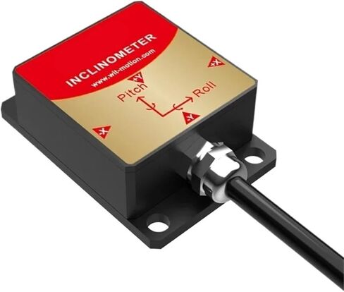 1pc Accelerometer Angle Industrial Intelligent Digital Sensor inclination Vibration Magnetic Field hwt905(Gray) in Saudi Arabia